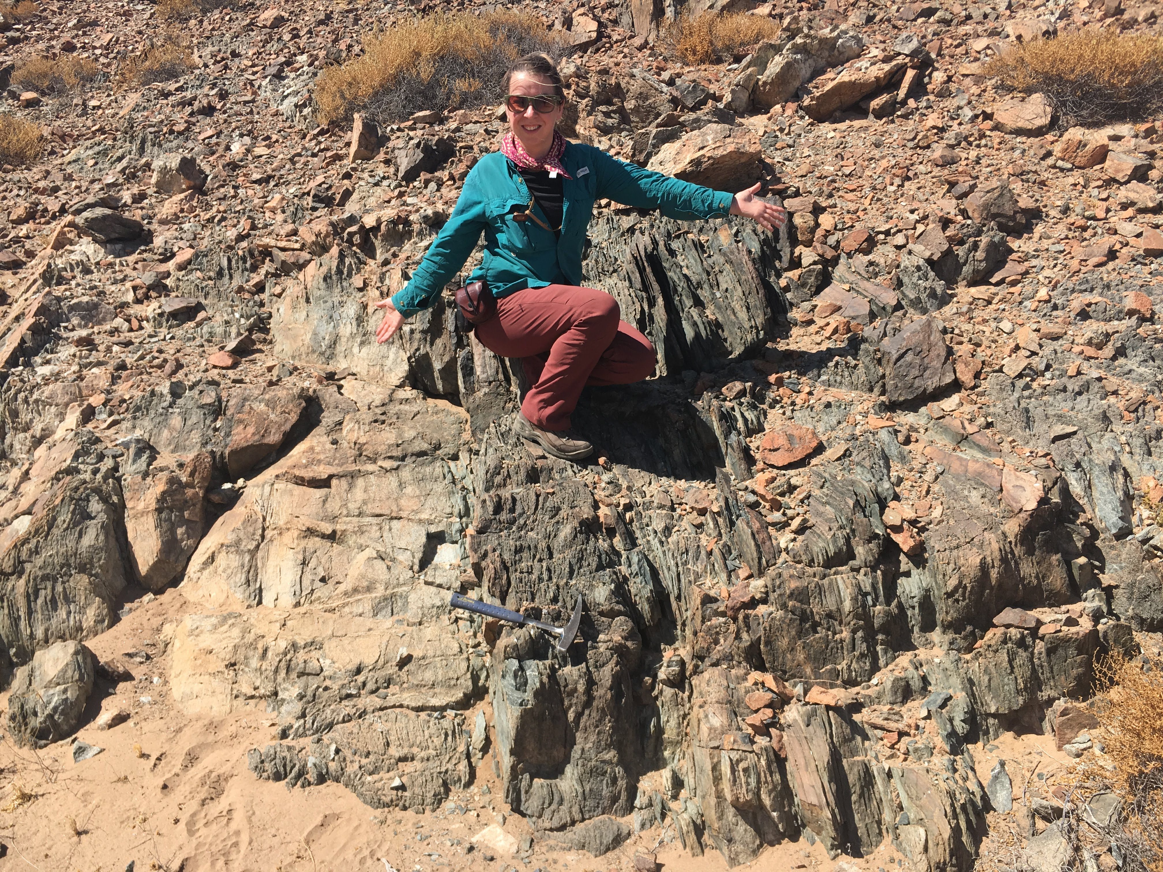 I'm a field-based structural geologist who uses geo- 